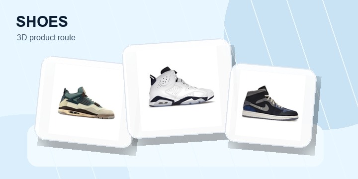 Shoes 3D category card