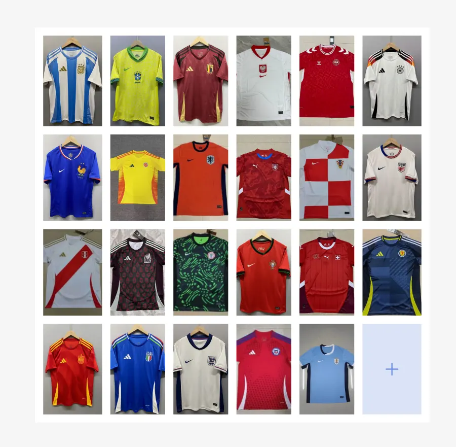 Adidas Nike Puma Football Jersey Collection Multi Color Sportswear