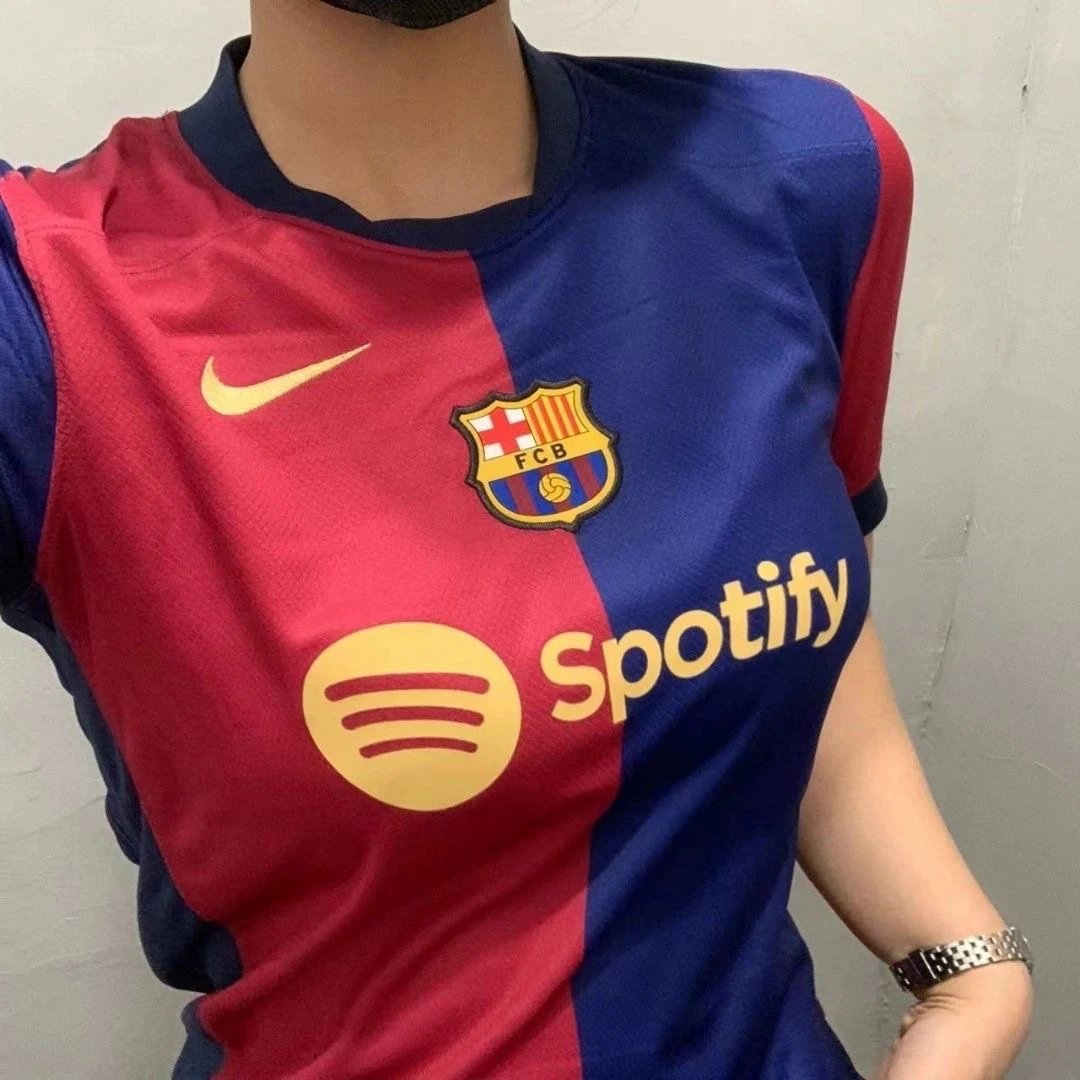 Nike Fc Barcelona Red Blue Home Jersey