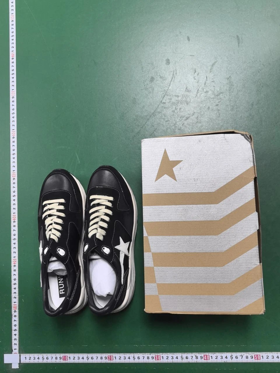 Run Star Black White Casual Sneakers