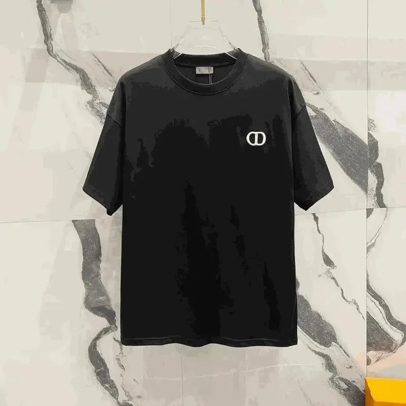 Black Logo Print Cas