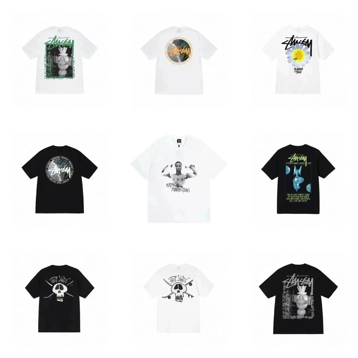 Stussy Graphic White
