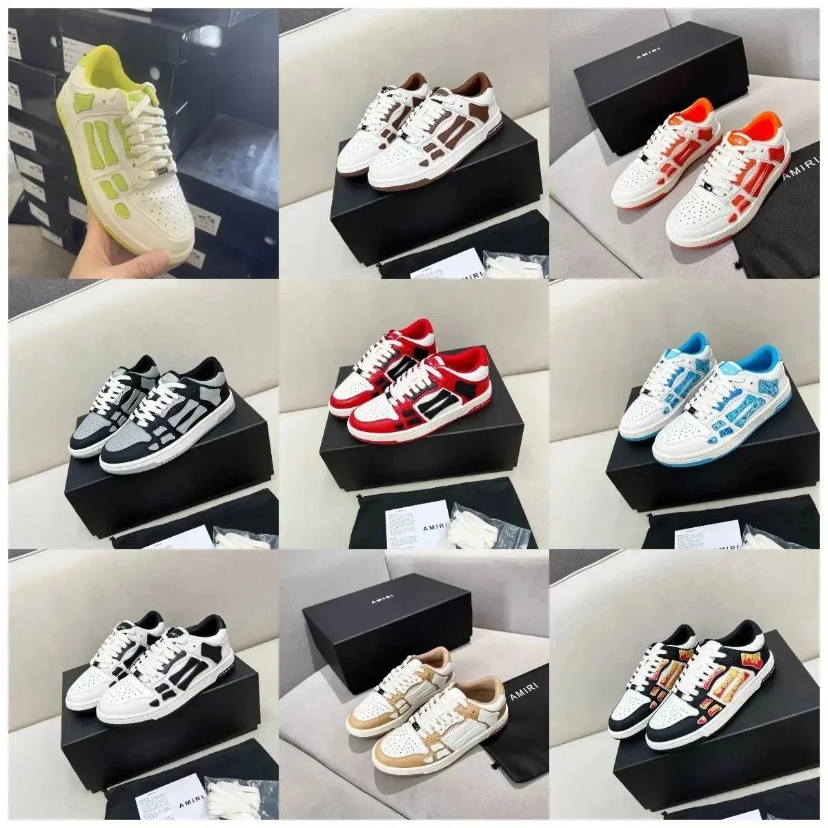 Amiri Low Top White