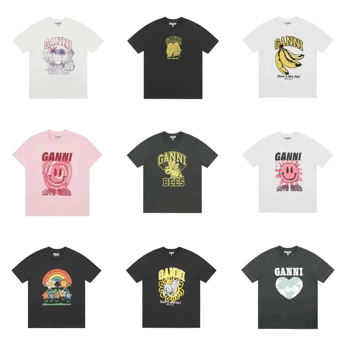 Ganni Graphic Print