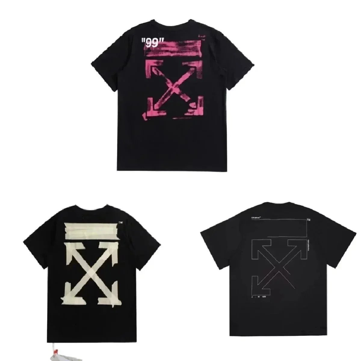 Offwhite Arrow Print