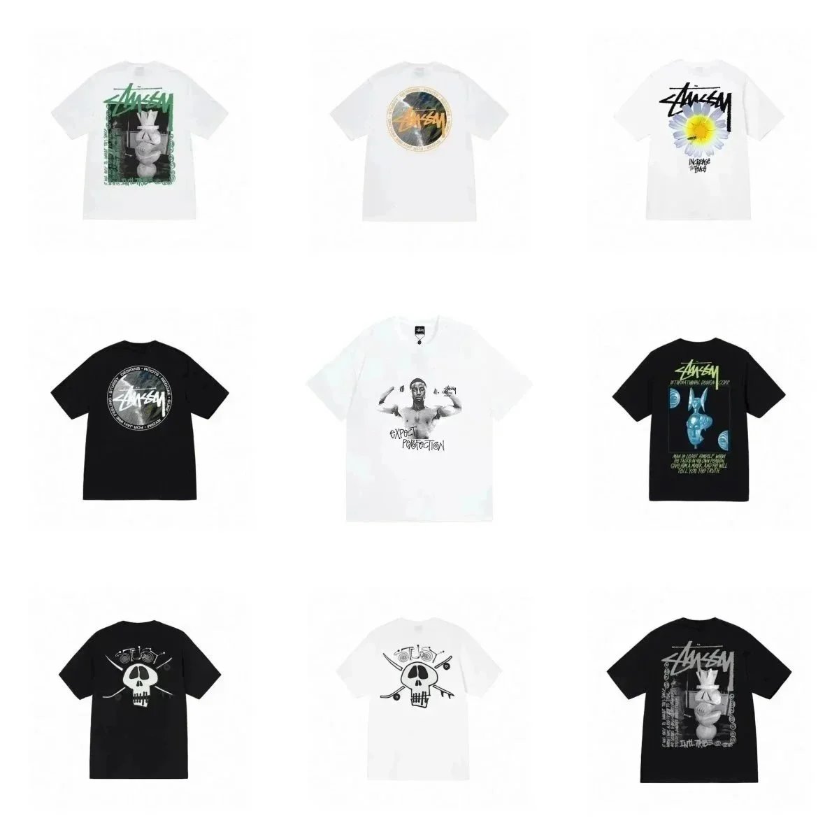 Stussy Graphic White
