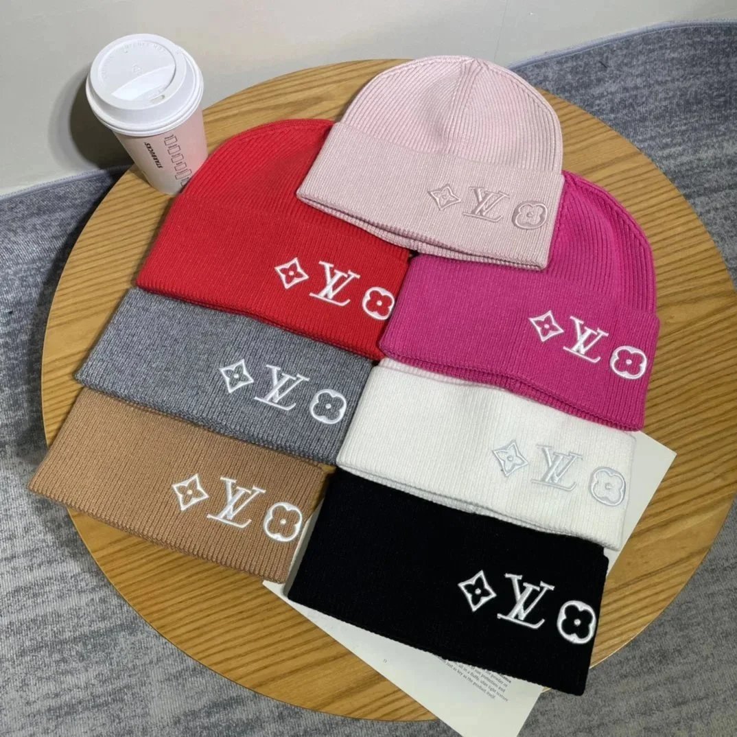 LV Style Knit Beanie