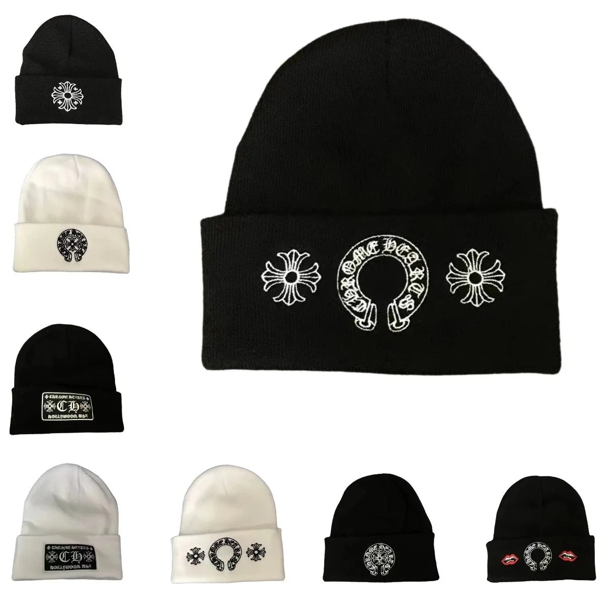 Black Embroidered Be