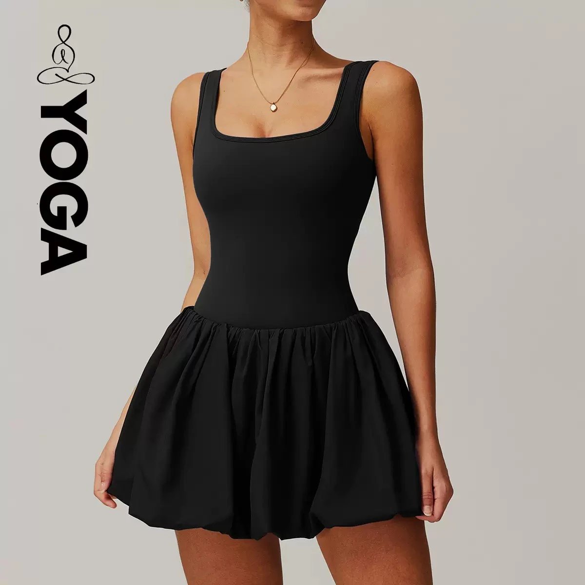 Yoga Tank Top Black