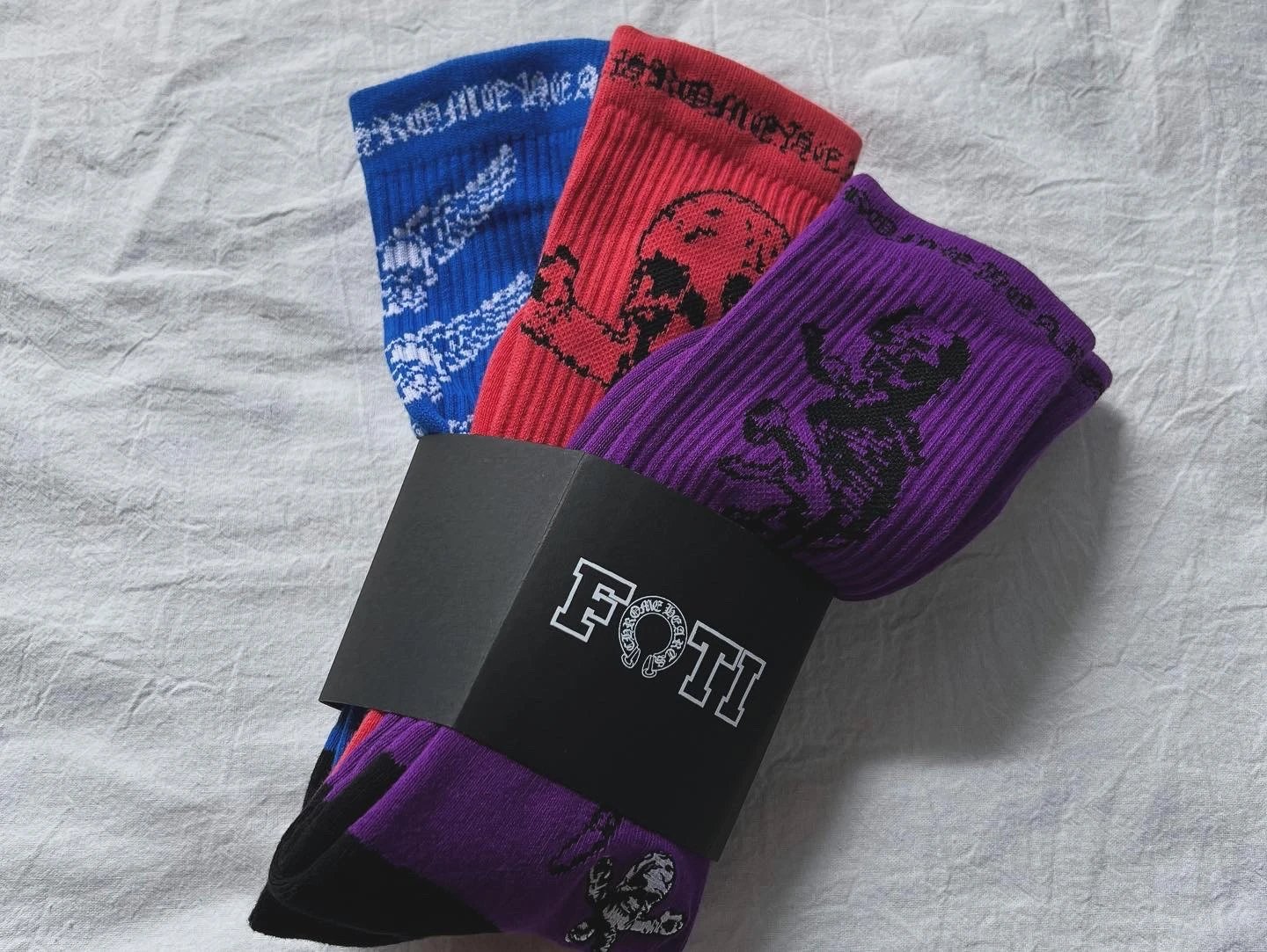 FOTI Crew Socks Blue