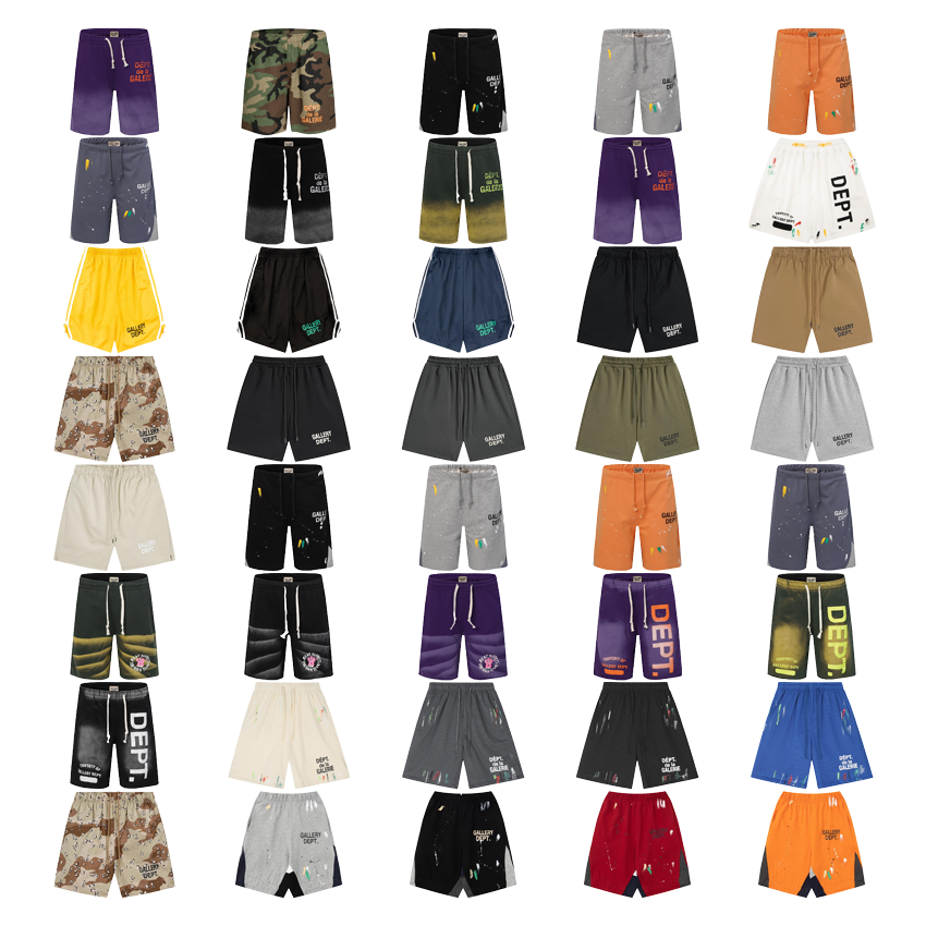Gallery Dept. Printed Shorts Multi Color Casual Style