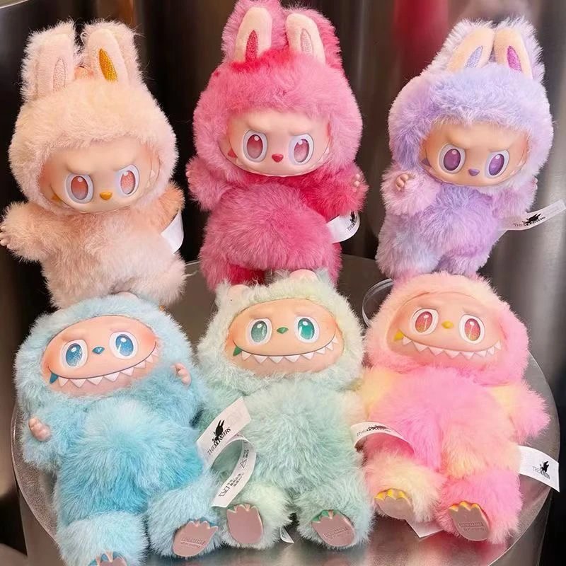 Furry Monster Plush Pastel Color Collectible Dolls